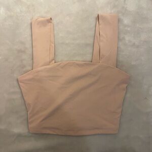Dynamite Nude Crop Top